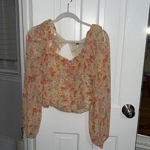 Floral Free People Top